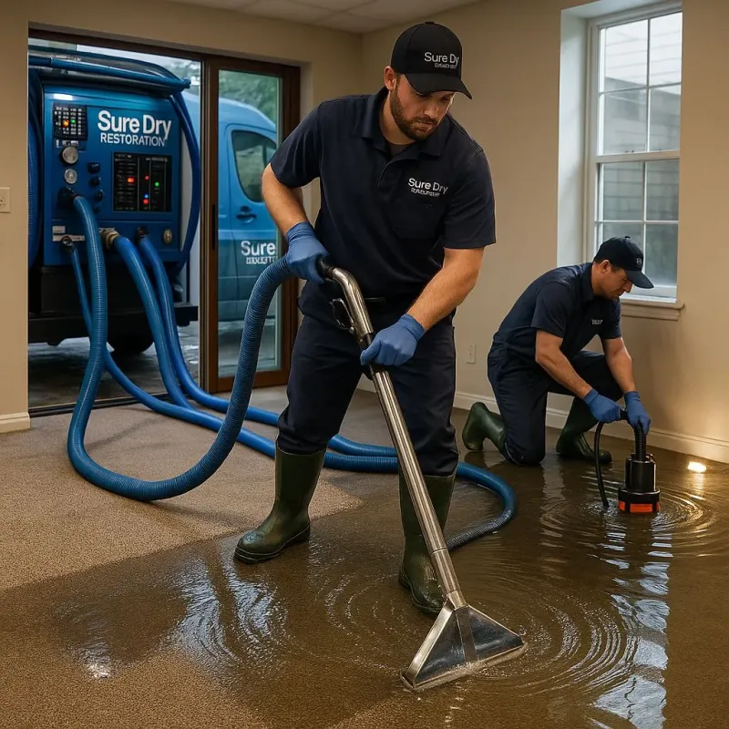 Water Extraction and Removal process in Cannon County, TN